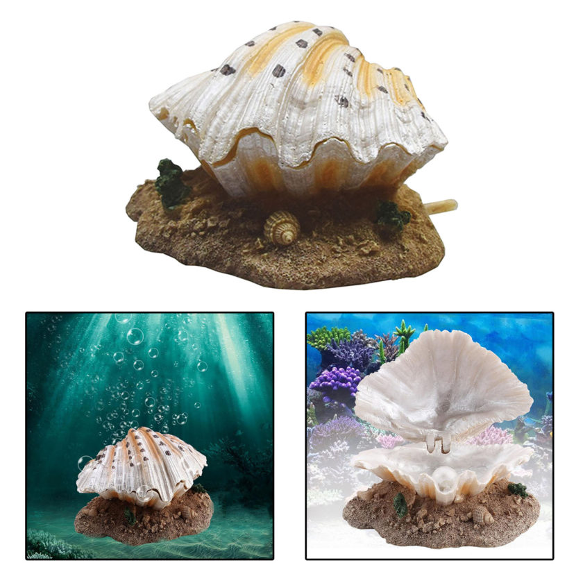 Aerating Aquarium Shell Decor with Air Stone Bubble - Image 4